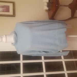 NWT Blue LOFT wool blend sweater L